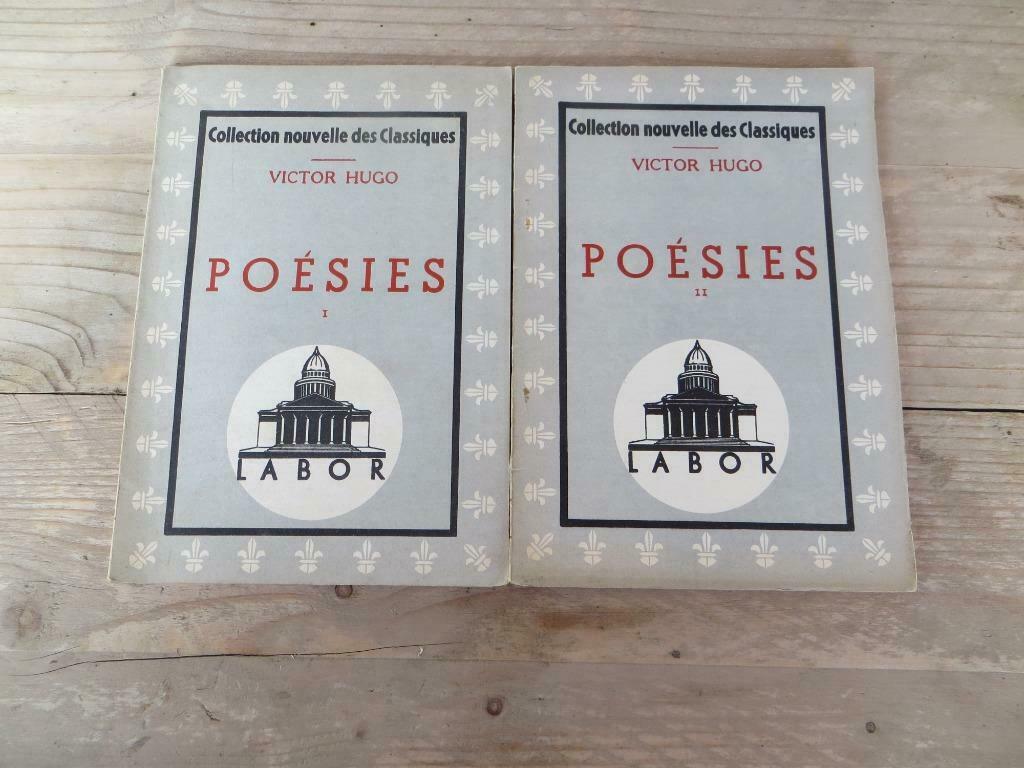 Collection nouvelle des Classiques Victor Hugo ,, POESIES,, Enlèvement ou Envoi, Un auteur, VICTOR HUGO, Utilisé