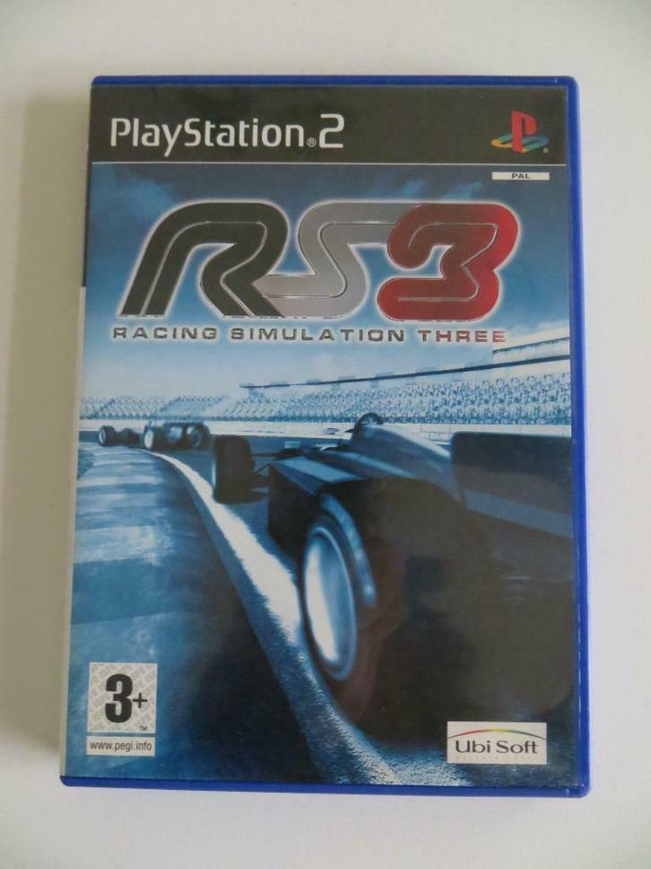 Jeu PS2 Racing Simulation Three, Games en Spelcomputers, Games | Sony PlayStation 2, Gebruikt, Simulatie, 2 spelers, Vanaf 3 jaar
