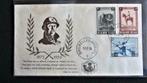 FDC 2e OORLOG- KONING ALBERT I MET HELM(ERG ZELDZAME COVER)., Postzegels en Munten, Ophalen of Verzenden, Gestempeld, Overige thema's