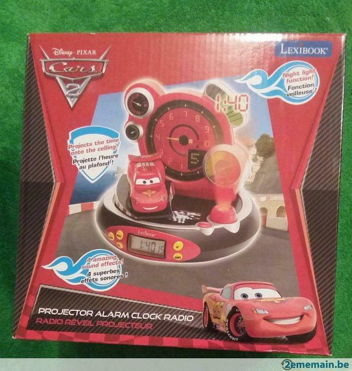 Radio réveil projecteur Cars Disney neuf, TV, Hi-fi & Vidéo, Tuners, Neuf, Enlèvement ou Envoi
