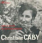Christiane Caby – Sur la plage / Un air d’accordeon - Single, Cd's en Dvd's, Vinyl Singles, Nederlandstalig, Ophalen of Verzenden