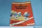 Smurfen Stripboek - de Olympische smurfen, Utilisé, Enlèvement ou Envoi, Bande dessinée