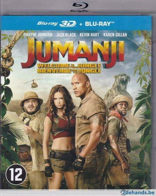 jumanji  3D + blu-ray, CD & DVD, DVD | Action, Comédie d'action, À partir de 12 ans, Enlèvement ou Envoi