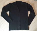 Zwart vest met lange mouwen, Ophalen of Verzenden, Zo goed als nieuw, Maat 38/40 (M), Zwart