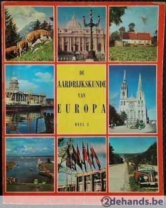 De Aardrijkskunde van Europa Deel 1, Antiek en Kunst, Antiek | Boeken en Manuscripten