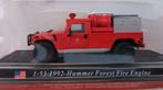 Brandweer schaalmodel 1/53 Hummer, NIEUW, Hobby en Vrije tijd, Nieuw, Overige merken, Truck, Ophalen of Verzenden