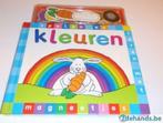 spelen en leren met magneetjes kleuren, Boeken, Gelezen, 0 tot 6 maanden