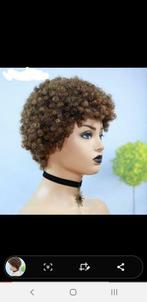 Perruque afro cheveux 100% remy, Ophalen of Verzenden