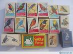 Boîtes d'allumettes "oiseaux", bon état, 95% complètes., Collections, Articles de fumeurs, Briquets & Boîtes d'allumettes, Enlèvement