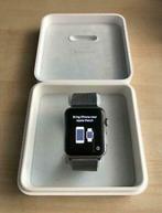 Apple Watch 38mm (1e generatie) + RVS Milanese Loop polsband, Enlèvement, Utilisé