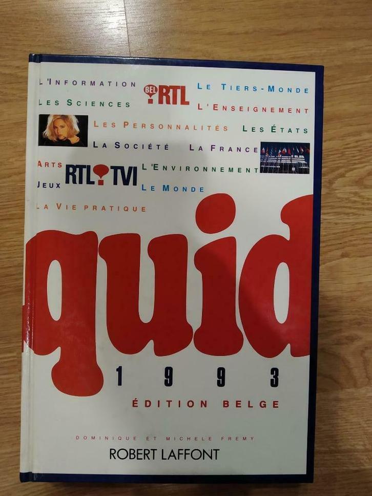 Quid 1993 encyclopédie, édition belge., Livres, Encyclopédies, Comme neuf, Série complète, Général, Enlèvement ou Envoi