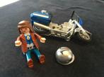 Moto police playmobil, Gebruikt, Ophalen