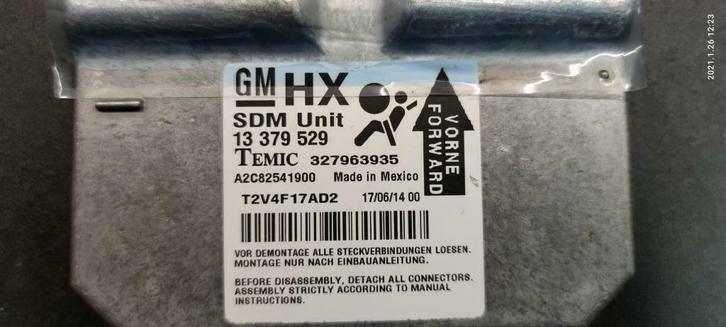 opel corsa D airbag crash data recetten, Auto-onderdelen, Dashboard en Schakelaars, Opel, Gebruikt, Ophalen of Verzenden