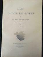 L'art d'aimer les livres et de les connaître - J. Le Petit, Livres, Livres Autre, Envoi