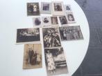 14 oude foto’s met oa cdv op karton