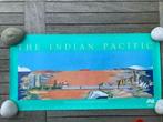Poster Australische Spoorwegen  - Indian Pacific, Verzamelen, Overige typen, Trein, Zo goed als nieuw