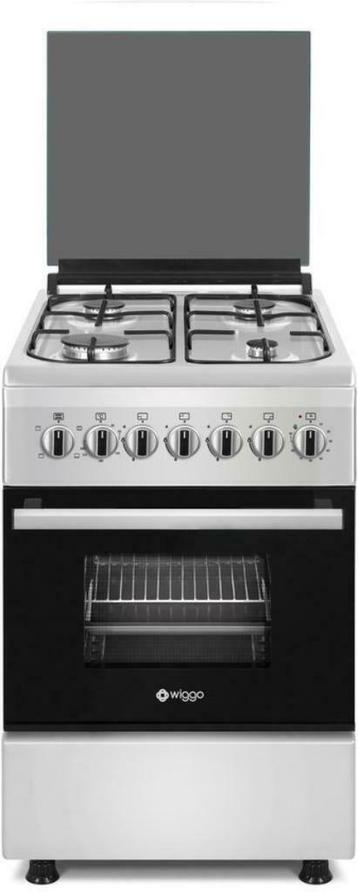 Nouvelles cuisinières à gaz et four électrique INOX 50 cm, Neuf, Gaz, 4 zones de cuisson, Enlèvement
