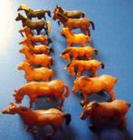 Lot de 15 figurines de chevaux miniatures, Collections, Jouets miniatures, Utilisé, Enlèvement ou Envoi