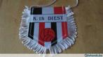 DIEST Football Banier 8 x 10 cm met franje  design 2, Ophalen of Verzenden, Nieuw