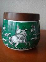 Pot à tabac porcelain Italien pour le marché Londonien 1960, Antiquités & Art, Antiquités | Céramique & Poterie, Enlèvement ou Envoi