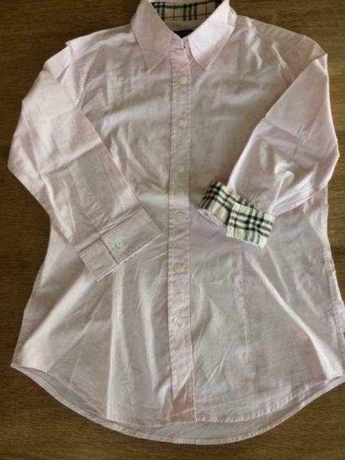 Burberry roze blouse dames 3/4 mouw Small, Vêtements | Femmes, Blouses & Tuniques, Comme neuf, Taille 36 (S), Rose, Enlèvement ou Envoi