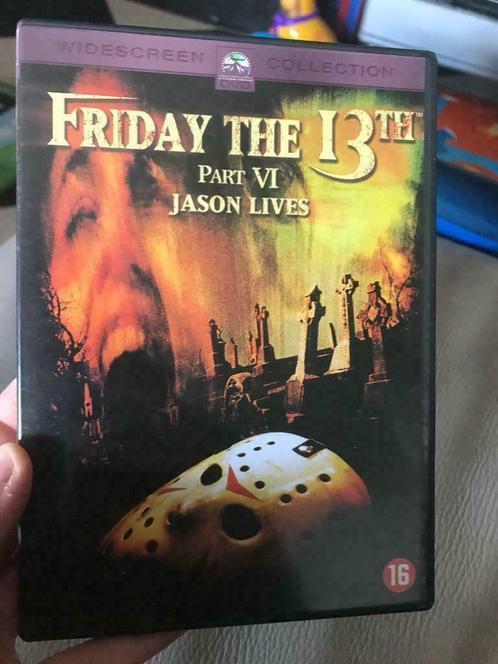 Dvd Friday The 13th - Vendredi 13 - part 6 Jason Lives, CD & DVD, DVD | Horreur, À partir de 16 ans, Enlèvement ou Envoi