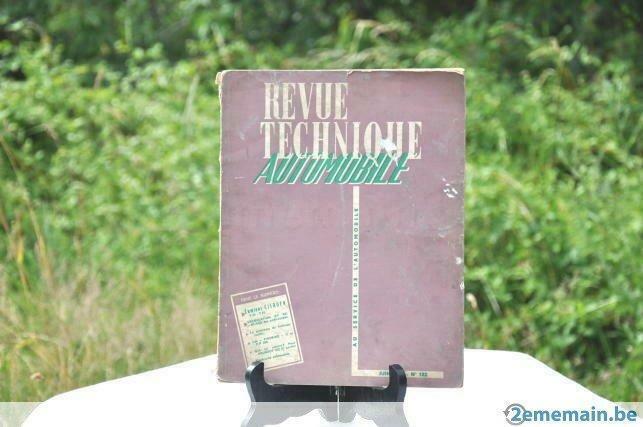 § revue technique automobile juin 1956, Boeken, Auto's | Boeken, Gelezen, Ophalen of Verzenden