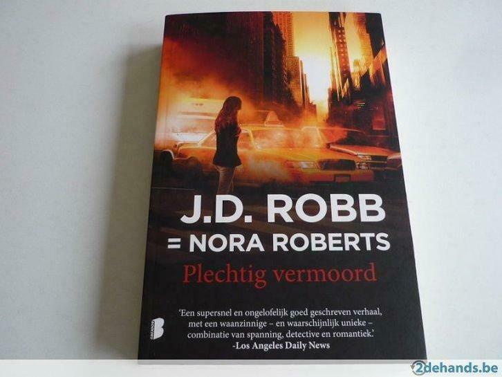Plechtig vermoord van J.D. Robb, Boeken, Thrillers, Nieuw, Ophalen of Verzenden