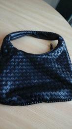 sac à mains simili-cuir noir tressé  H: 35x33cm, Bijoux, Sacs & Beauté, Sacs | Sacs Femme, Comme neuf, Noir, Sac à main, Enlèvement ou Envoi