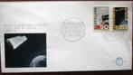 FIRST DAY COVER- THEMA RUIMTEVAART- NEDERLAND, Ophalen of Verzenden, Gestempeld, Overige thema's