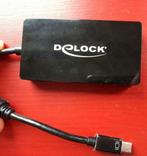 Adaptateur multimédia DeLOCK: DVI24+1, VGA, HDMI vers miniDP, Enlèvement ou Envoi, Neuf