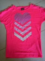 T-shirt, roze, Coolcat, maat 146-152, Gebruikt, Meisje, Coolcat, Ophalen of Verzenden