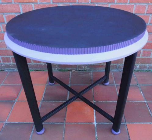 De Coene ronde salontafel art deco Decoene Kortrijk, ca 1928, Huis en Inrichting, Tafels | Bijzettafels, Zo goed als nieuw, Rond
