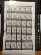 België 1965  Koningin Elisabeth vel plaat 4 plaatfouten **, Postzegels en Munten, Postzegels | Europa | België, Koninklijk huis
