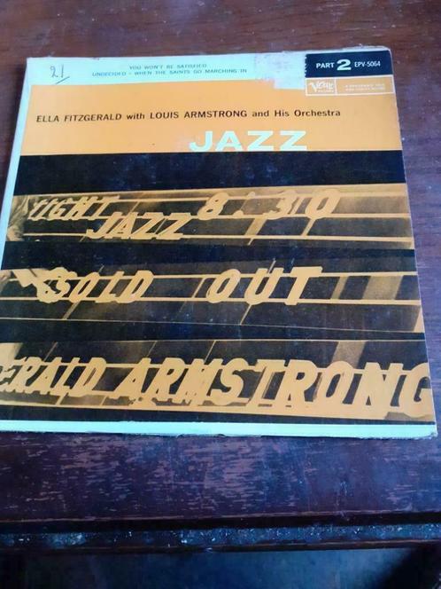 EP Ella Fitzgerald&Louis Armstrong:Hollywood Bowl, CD & DVD, Vinyles Singles, EP, Enlèvement ou Envoi