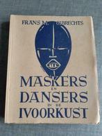 Maskers en dansers in de ivoorkust – Frans M. Olbrechts, Utilisé, Enlèvement ou Envoi, Frans M. Olbrechts, Sculpture
