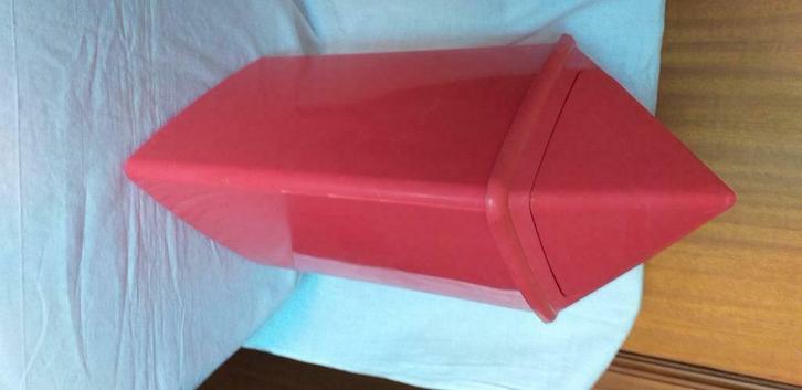 Roze kunststof bak, Huis en Inrichting, Keuken | Tupperware, Gebruikt, Ophalen of Verzenden