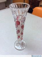Véritable vase val saint Lambert en cristal