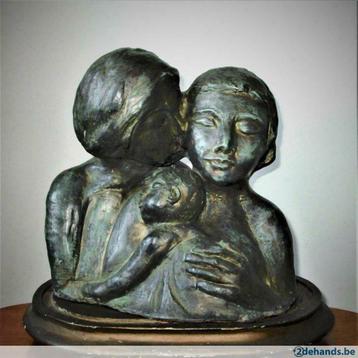 Moederschap in de mystiek symbolistische stijl getekend :S.I beschikbaar voor biedingen