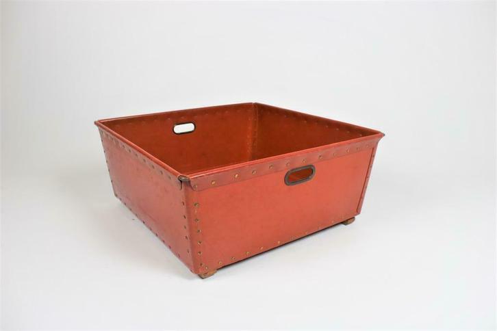 Grote industriële mand, Antiek en Kunst, Curiosa en Brocante, Ophalen of Verzenden