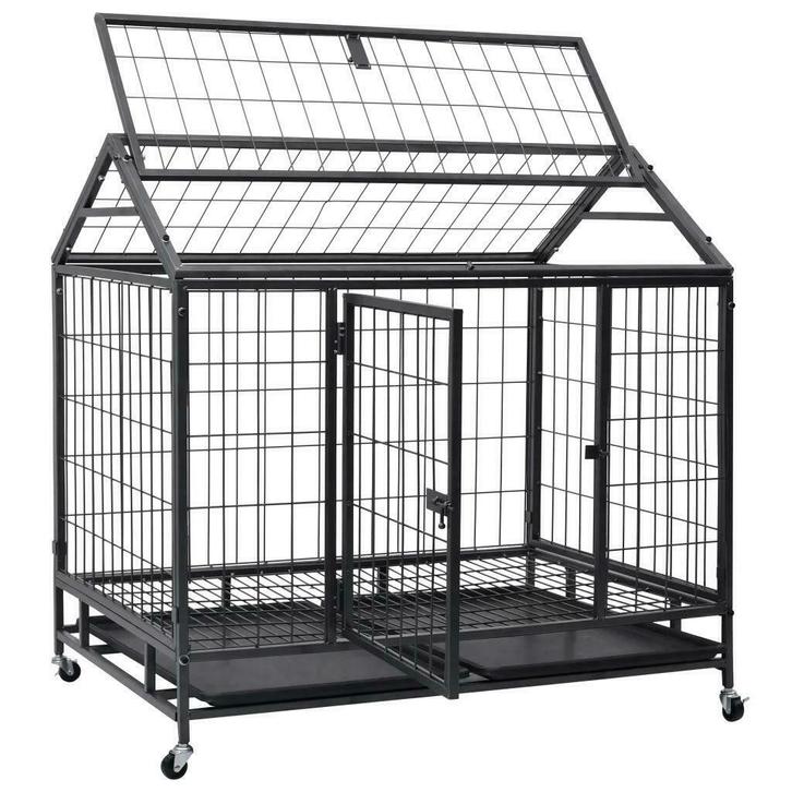 Cage mobile pratique Maison cage chien cage chat cage XXL, Dieren en Toebehoren, Honden-accessoires, Nieuw, Verzenden