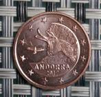 5 cent Andorra 2017 UNC, Setje, 5 cent, Verzenden