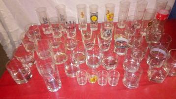 55 Verres à whisky + carafe