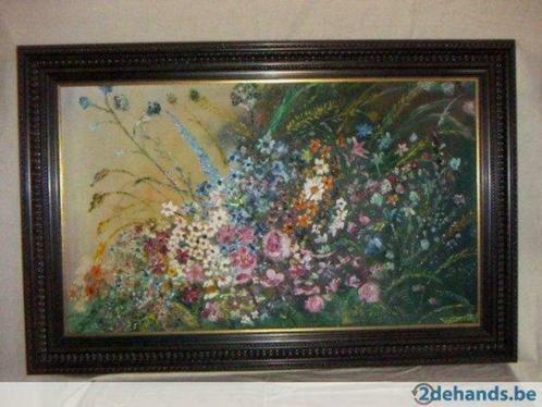schilderij op doek, bloemenpracht 119cm B x 78cm H, Antiek en Kunst, Kunst | Schilderijen | Modern, Ophalen