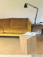 Massieve eiken blok als tafeltje, Antiek en Kunst