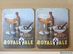 2 oude bierviltjes Royal Ale brouwerij Van Roy  Wieze, Verzamelen, Ophalen of Verzenden, Gebruikt