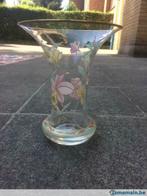 Vase cristal floral Hutschenreuther Germany, Antiquités & Art, Enlèvement