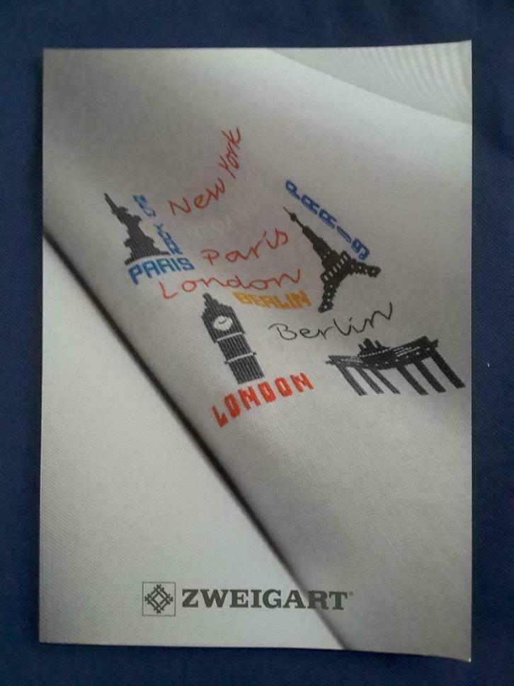 Zweigart productcatalogus, Hobby en Vrije tijd, Borduren en Borduurmachines, Nieuw, Overige typen, Ophalen of Verzenden