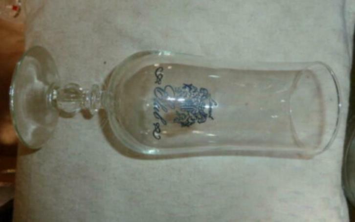 #L bier glas LAMOT CLUB " zwart " Brouwerij Lamot - Mechelen, Verzamelen, Glas en Drinkglazen, Nieuw, Bierglas, Ophalen of Verzenden