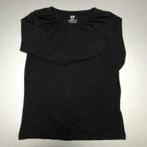 H&M zwart t-shirt - Maat 122/128